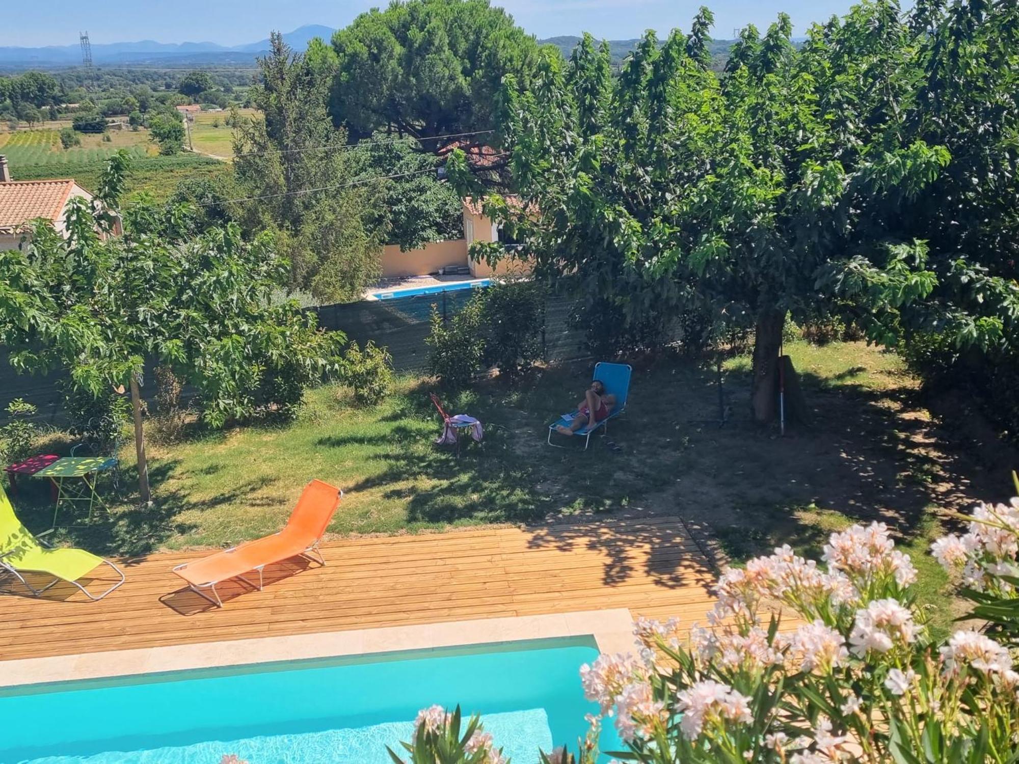 Au Fil De Soi Villa Saint-Julien-de-Peyrolas Екстериор снимка