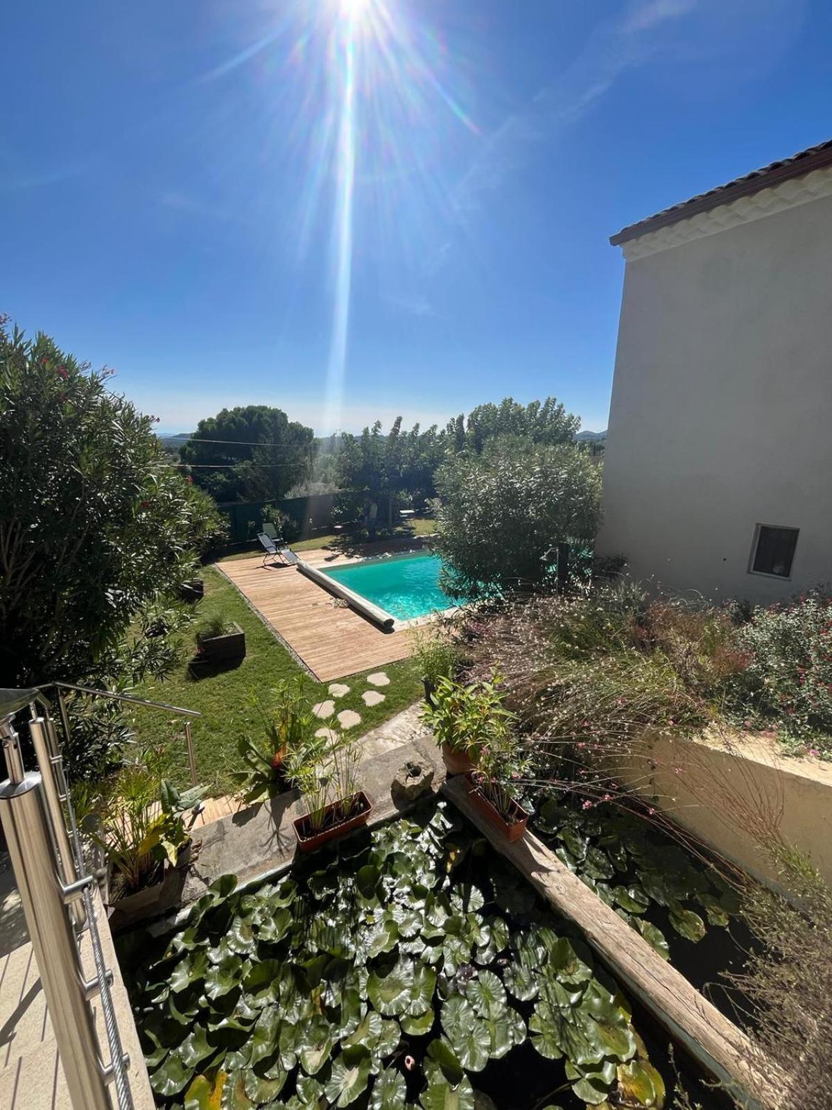 Au Fil De Soi Villa Saint-Julien-de-Peyrolas Екстериор снимка